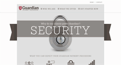 Desktop Screenshot of guardian-payments.com